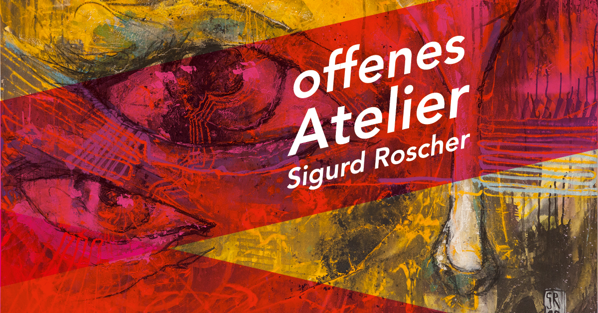 offenes Atelier - Sigurd Roscher 2018